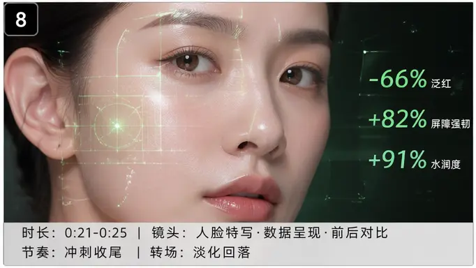 美妆TVC视频模板(附带一键详情页生成)|宫格生图 3-2