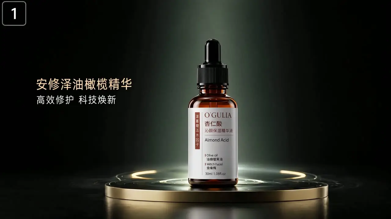 美妆TVC视频模板（附带一键详情页生成）｜视频节点 20
