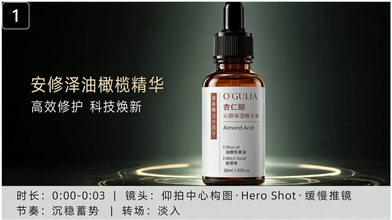 美妆TVC视频模板（附带一键详情页生成）｜视频节点 14