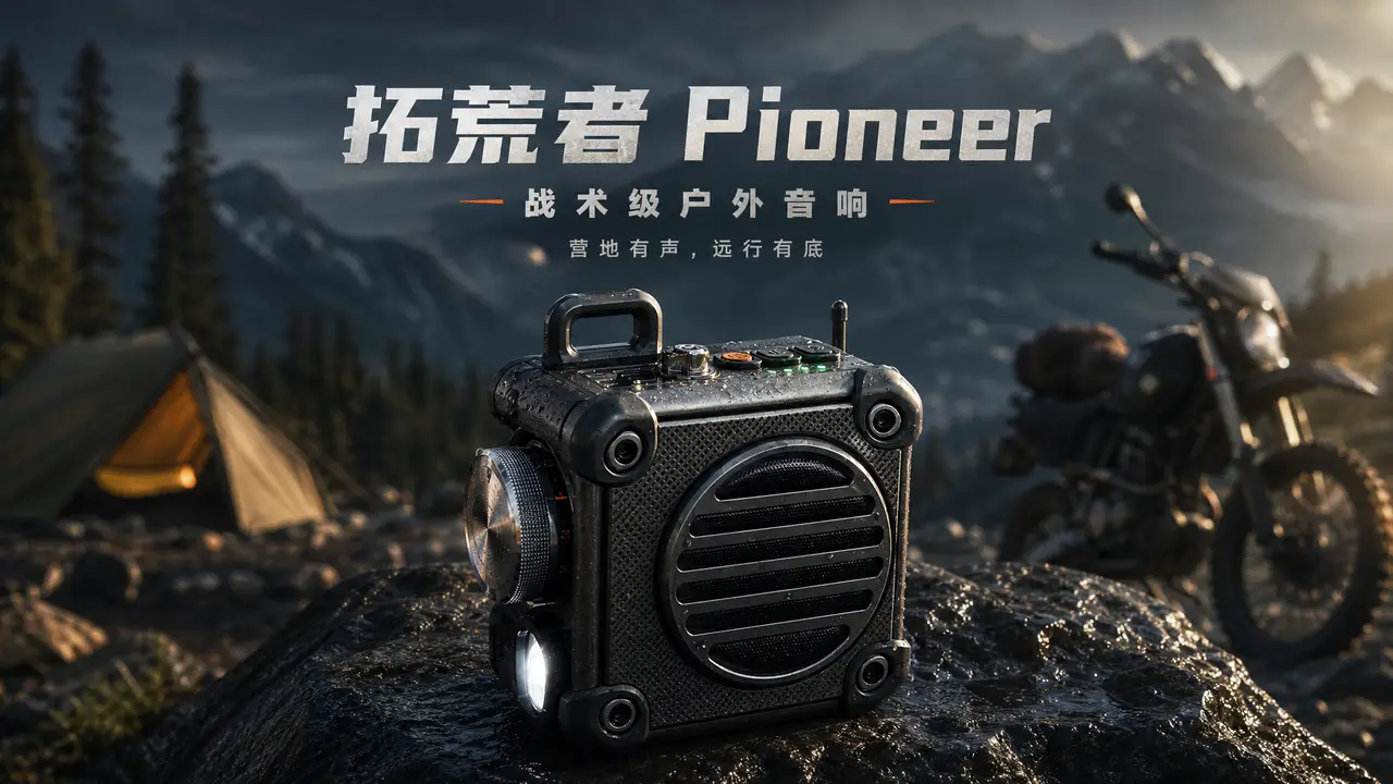 《拓荒者 Pioneer》原创战术级户外音响TVC广告