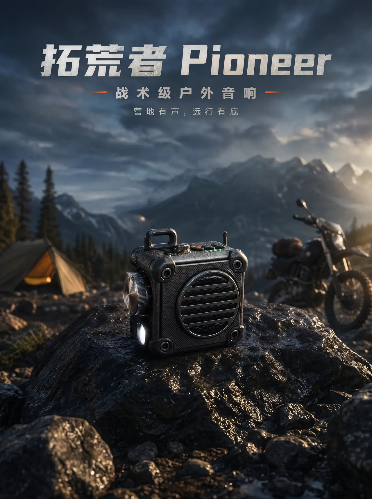 《拓荒者 Pioneer》原创战术级户外音响TVC广告｜图片节点 3 - 副本