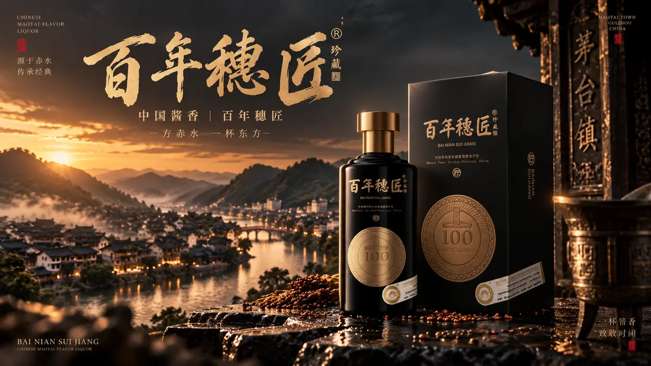 【百年穗匠TVC】中国酱香·百年穗匠|东方黑金品牌广告片