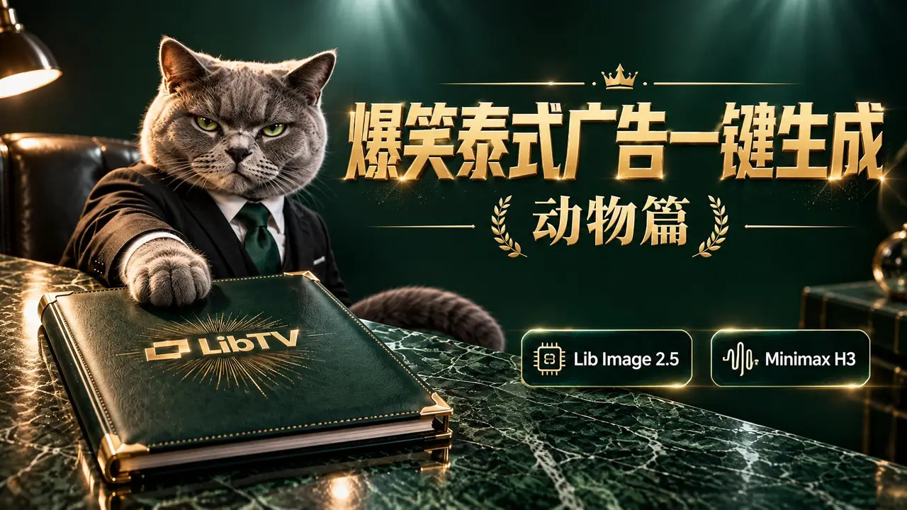 Skill【爆笑泰式广告一键生成】-保险