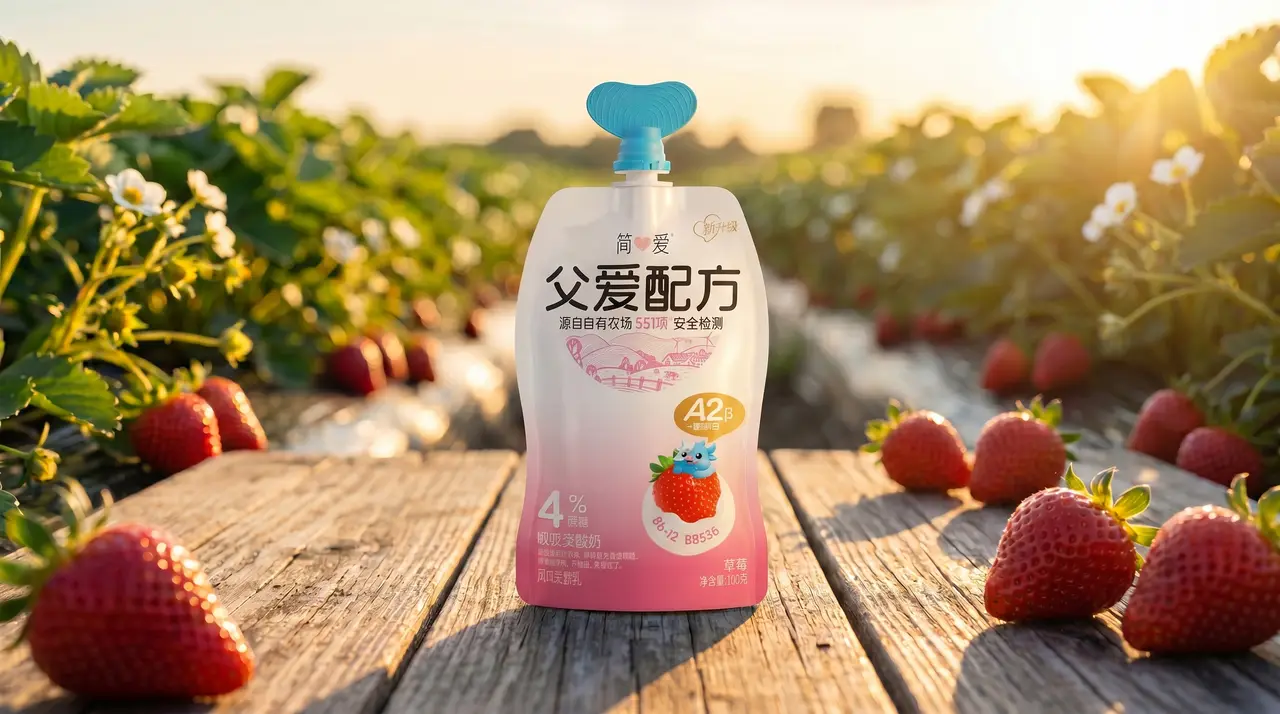 简爱酸奶520品牌广告｜图片节点 17