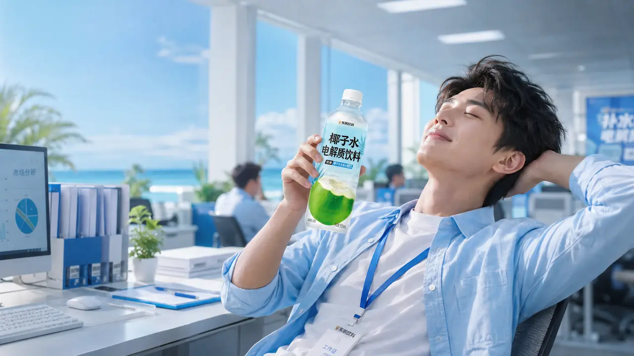 东鹏椰子水电解质饮料｜图片节点 4
