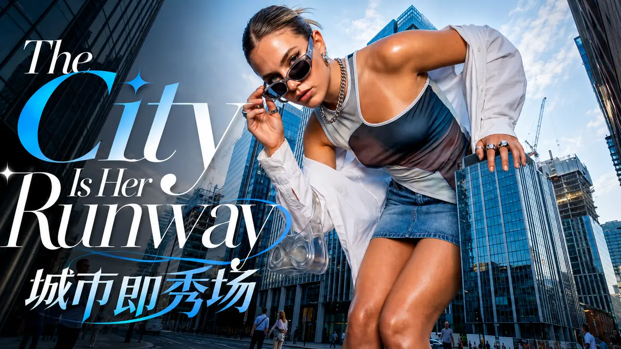 The City Is Her Runway