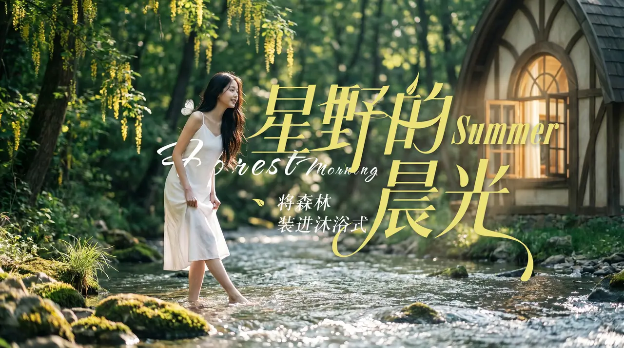 星野晨光-沐浴露广告