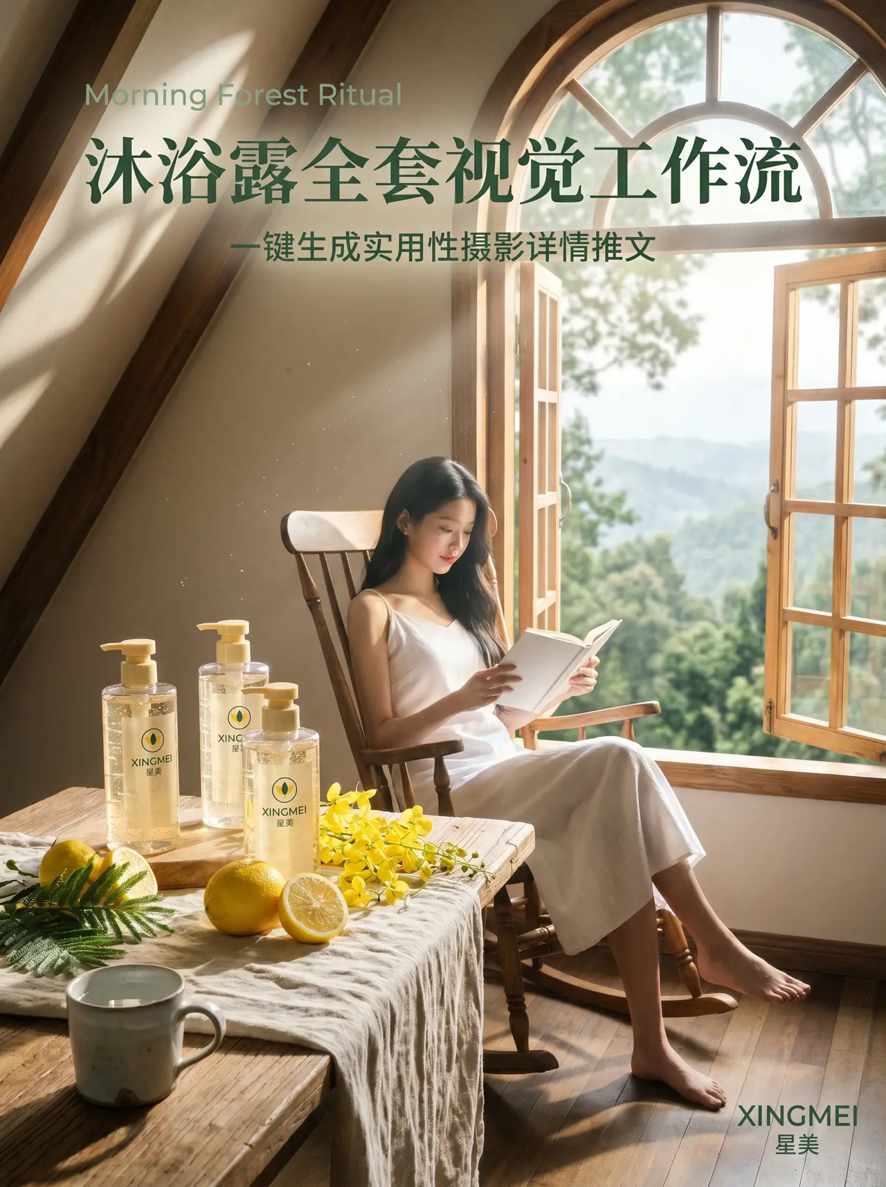 星野晨光-沐浴露广告｜图片节点 4