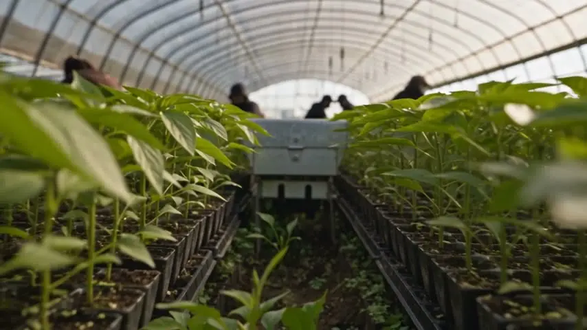 《一季红》-地方宣传片-辣椒种植篇｜分镜09｜育苗中心中景