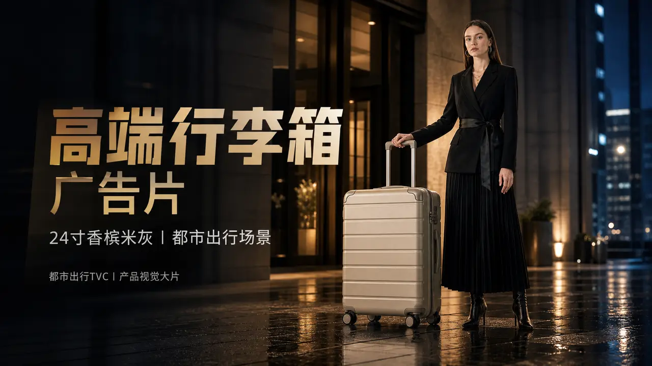 高端行李箱广告片丨时尚出行TVC｜图片节点 4 - 副本