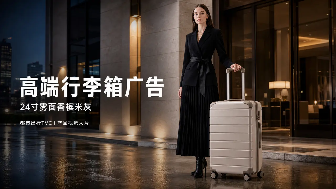 高端行李箱广告片丨时尚出行TVC｜图片节点 4 - 副本