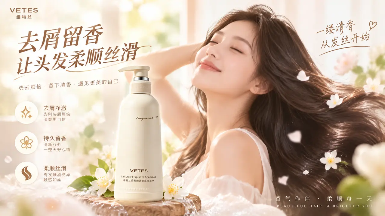 搞笑洗发水TVC广告