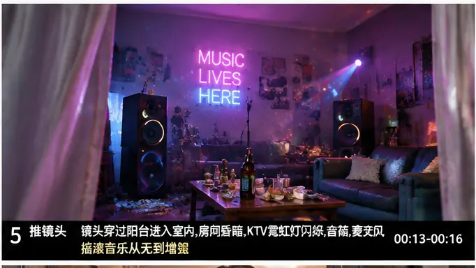 搞笑洗发水TVC广告｜宫格分镜 2-2