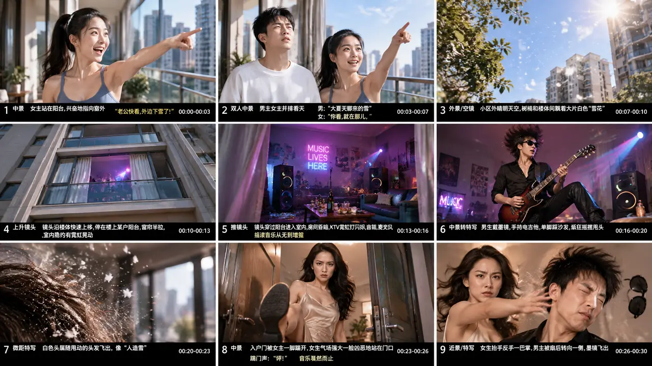 搞笑洗发水TVC广告｜图片节点 9