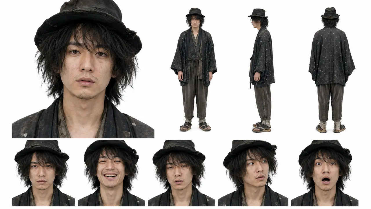 AI制作5大侦探集结预告！《受委托的五人》！｜图片节点 1 - 副本