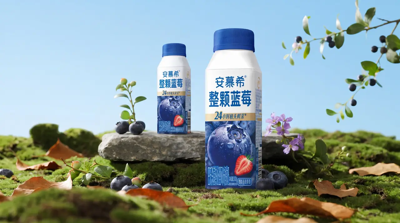 安慕希-整颗蓝莓｜图片节点 2