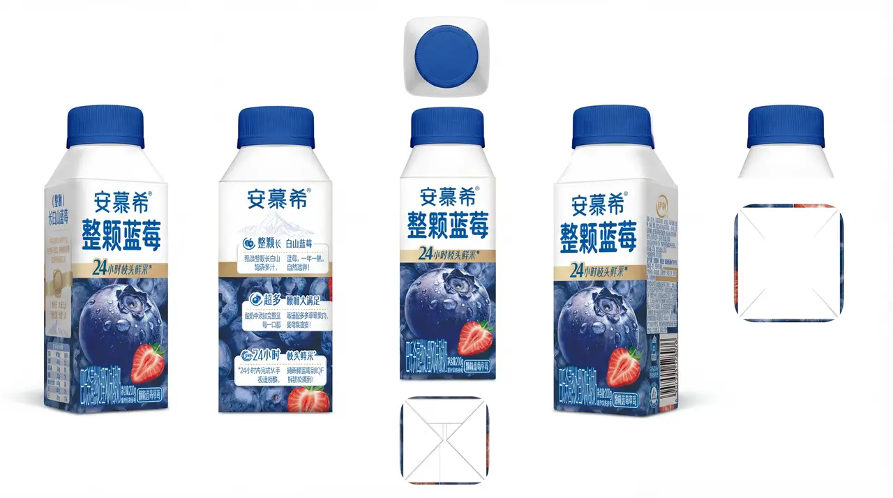 安慕希-整颗蓝莓｜图片节点 3