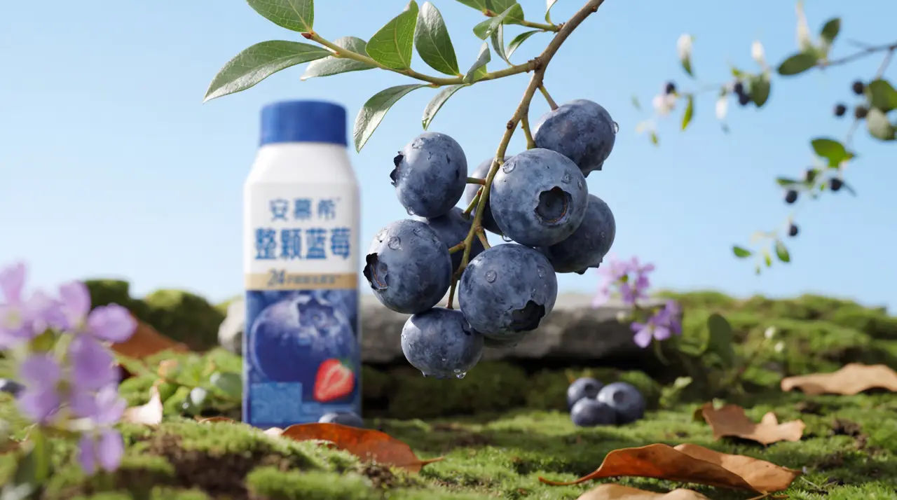 安慕希-整颗蓝莓｜图片节点 2