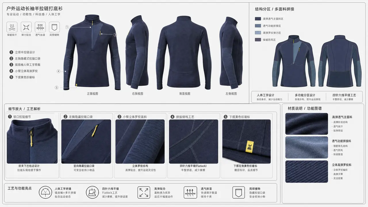迪卡侬美利奴羊毛服装｜图片节点 8