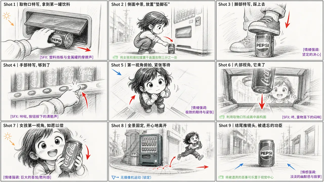 AIGC翻拍经典可口可乐广告｜图片节点 6
