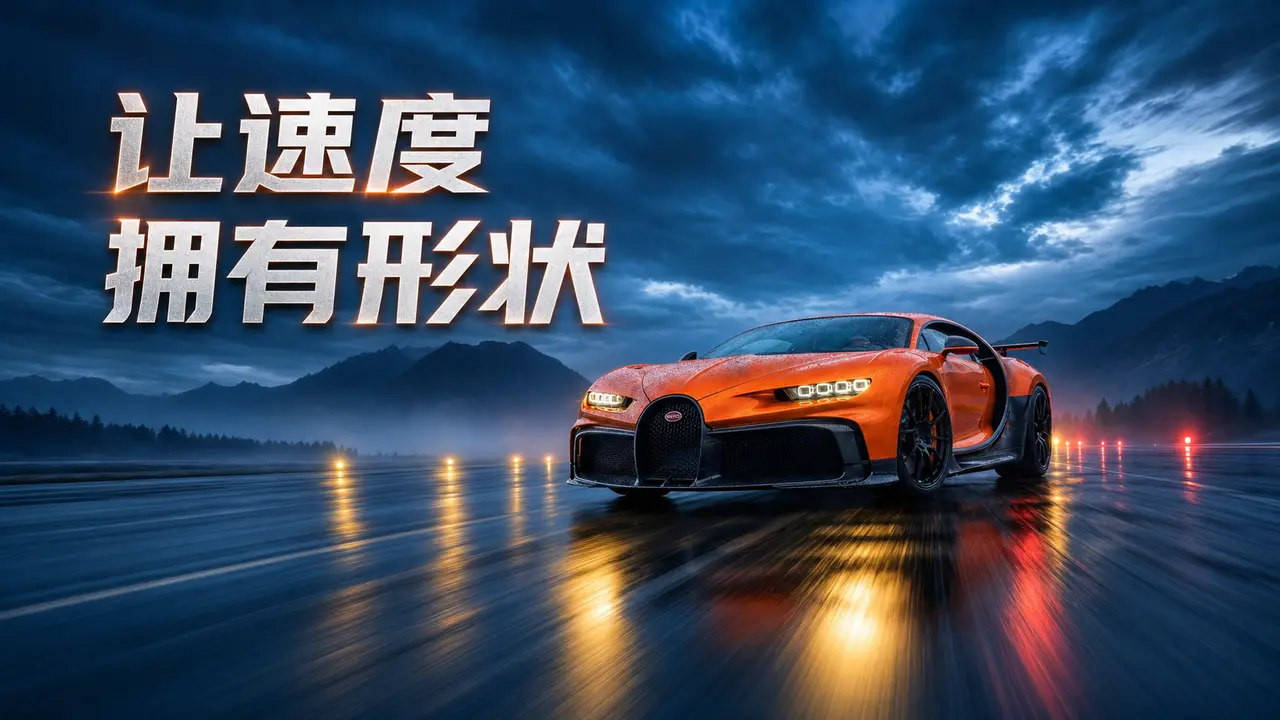 让速度拥有形状