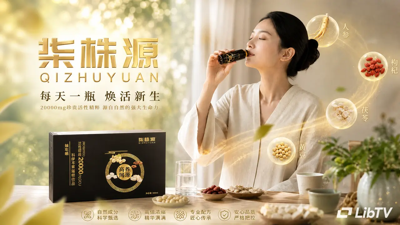 AI产品广告大片《柒株源》