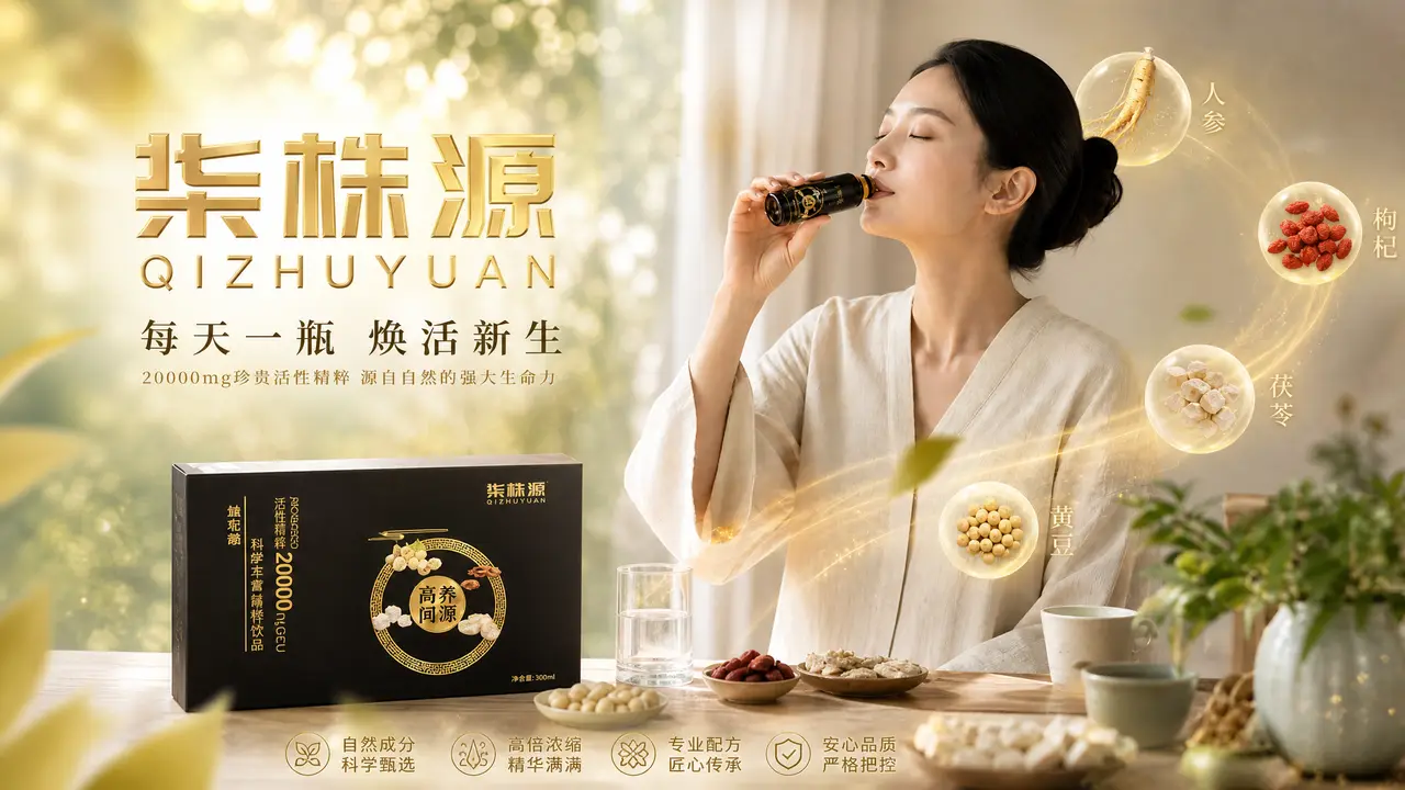 AI产品广告大片《柒株源》｜图片节点 2