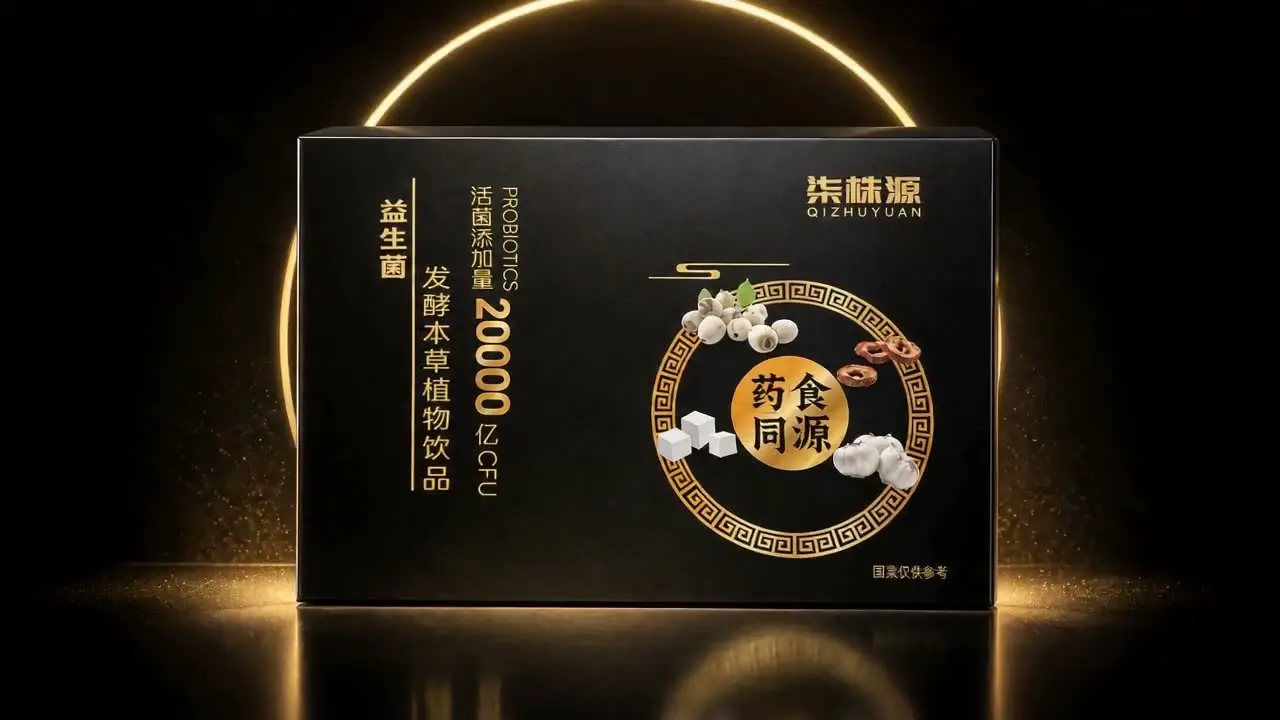AI产品广告大片《柒株源》｜视频节点 3
