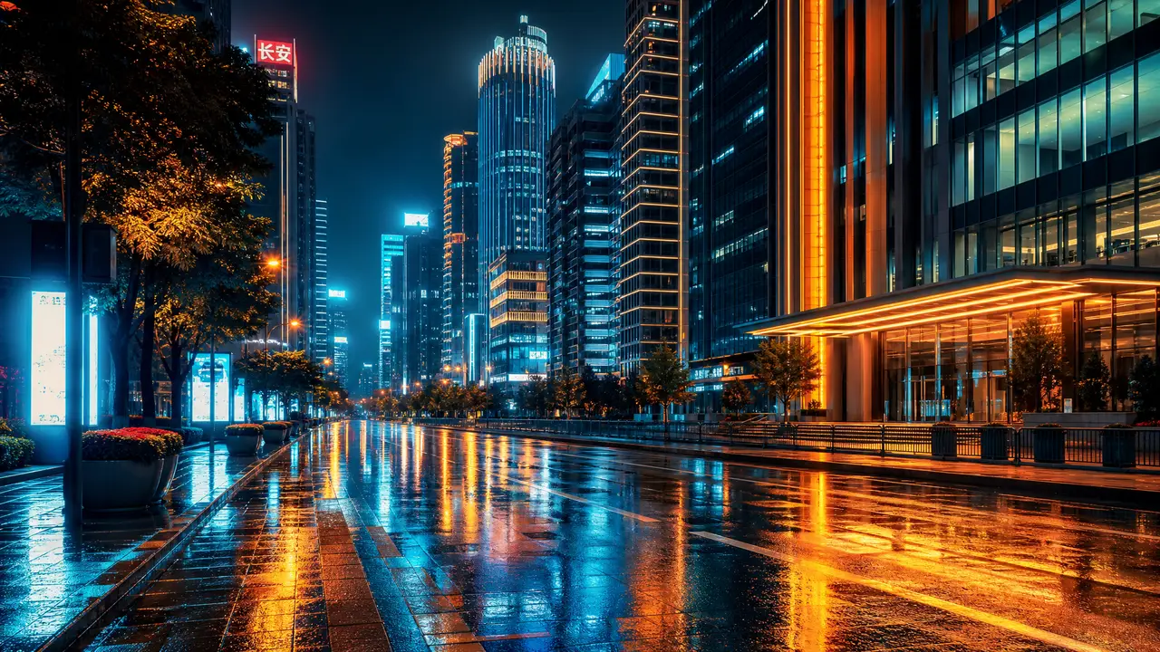 吉利汽车宣传-大美中国车|A3·场景锚点·城市干道