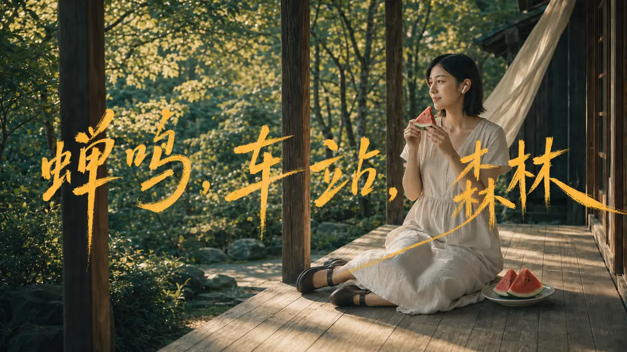 ZORQ日系耳机广告 ▏蝉鸣,车站,森林