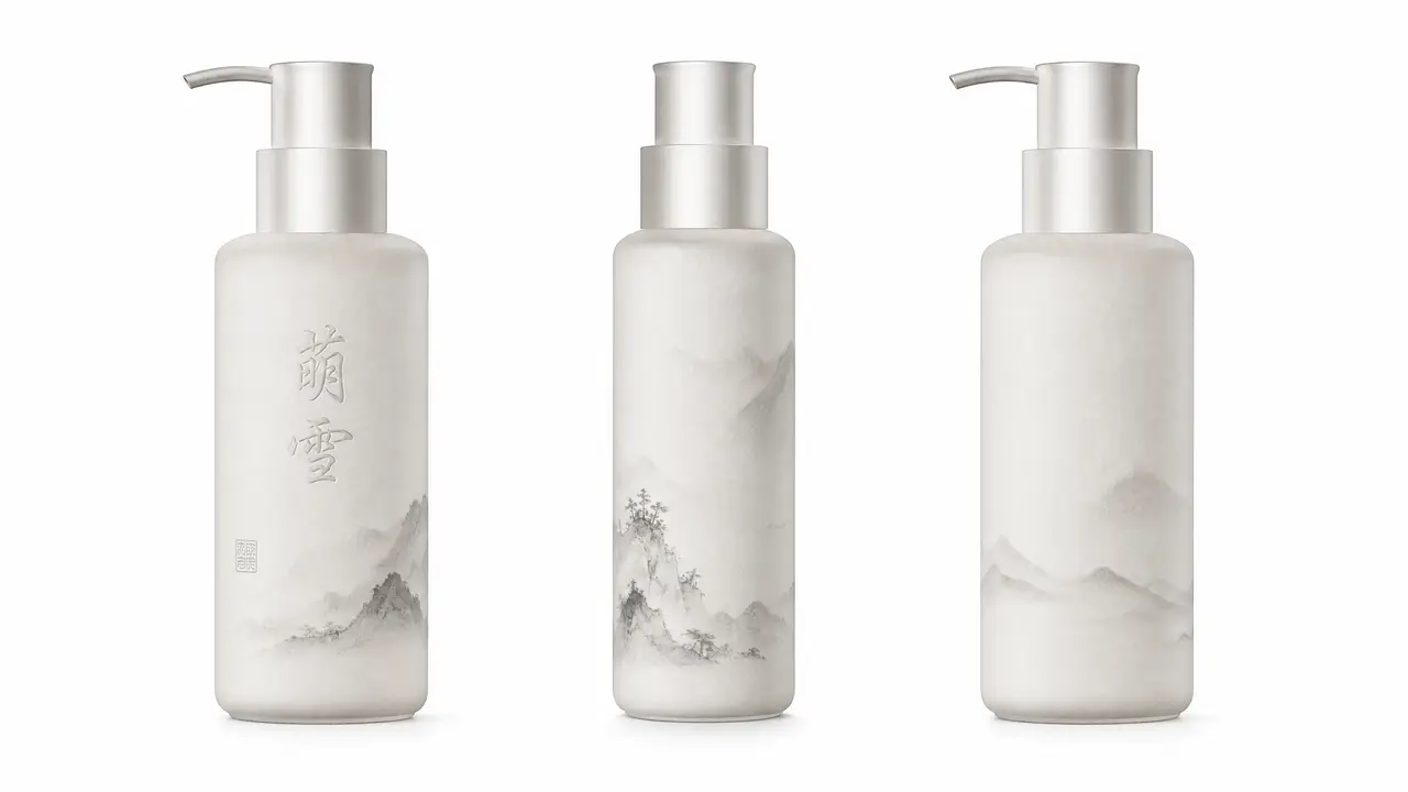 翠境幽梦|萌雪护发素-产品三视图
