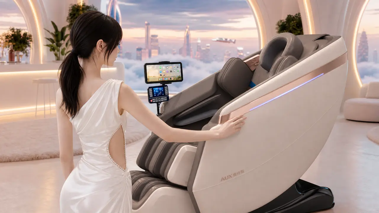 奥克斯909未来空间座舱按摩椅｜图片节点 3 - 副本