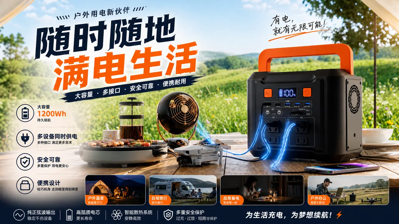 移动电源 I 户外储能电池