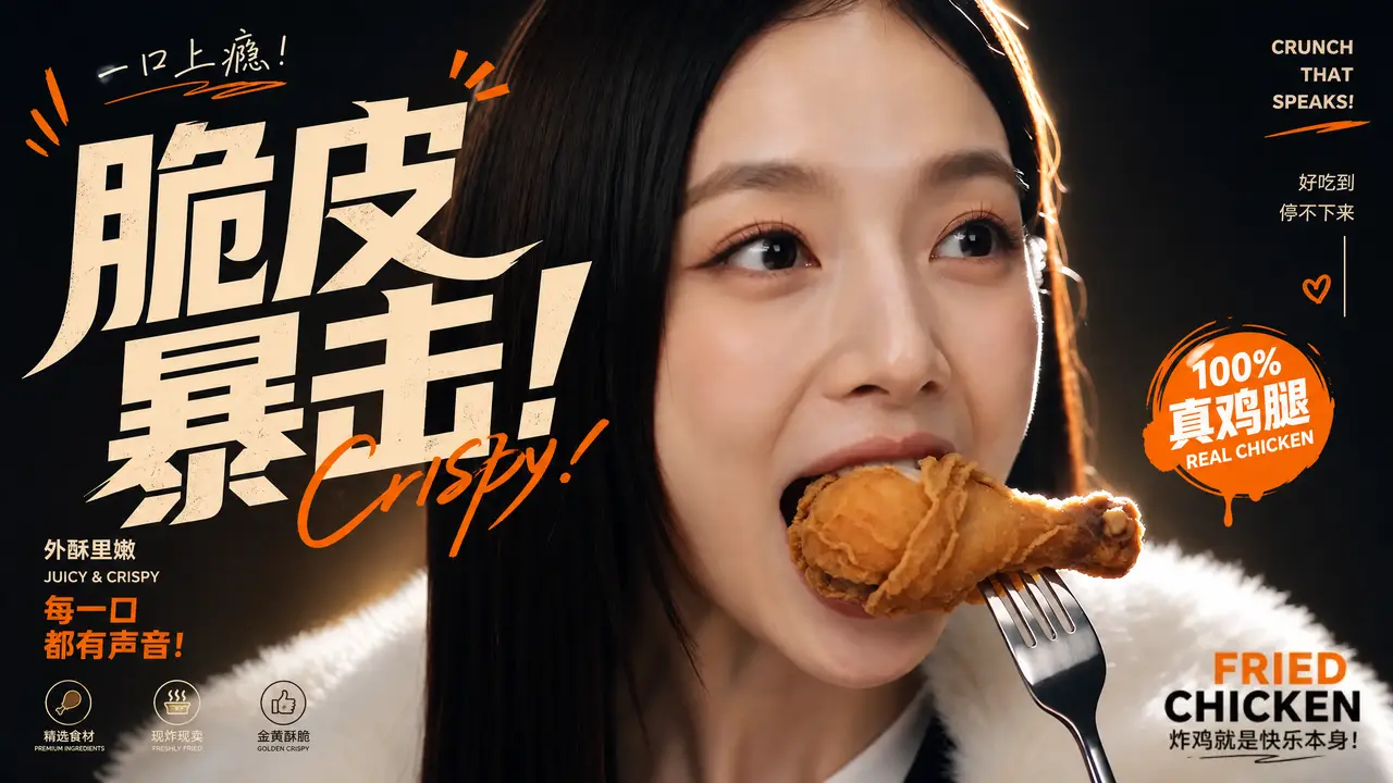 炸鸡TVC广告