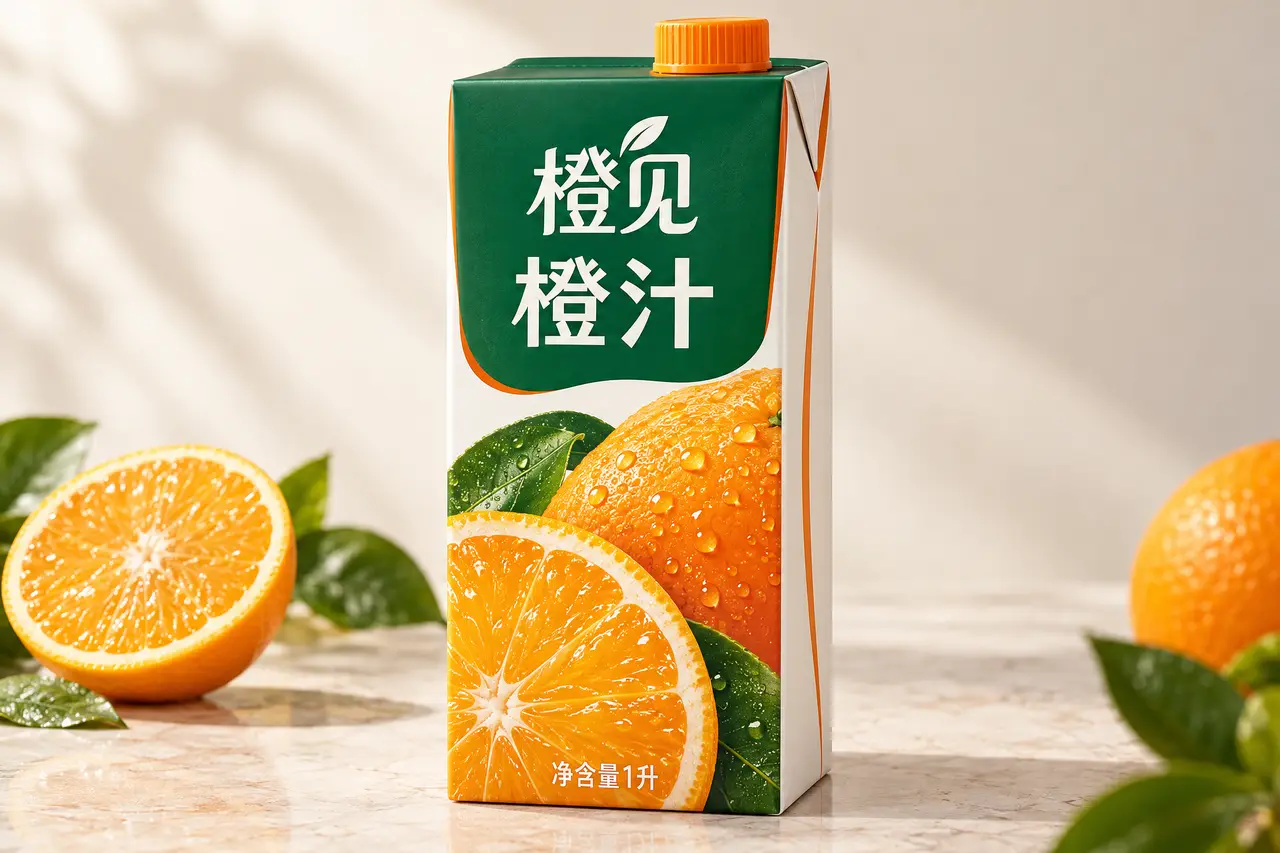 鲜橙一刻|60秒鲜活广告|纸盒探索|已停用