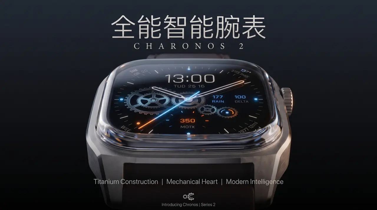 智能手表电商产品商业TVC短片