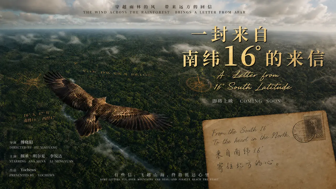 澳洲Yochews品牌广告《⼀封来⾃南纬16°的信》