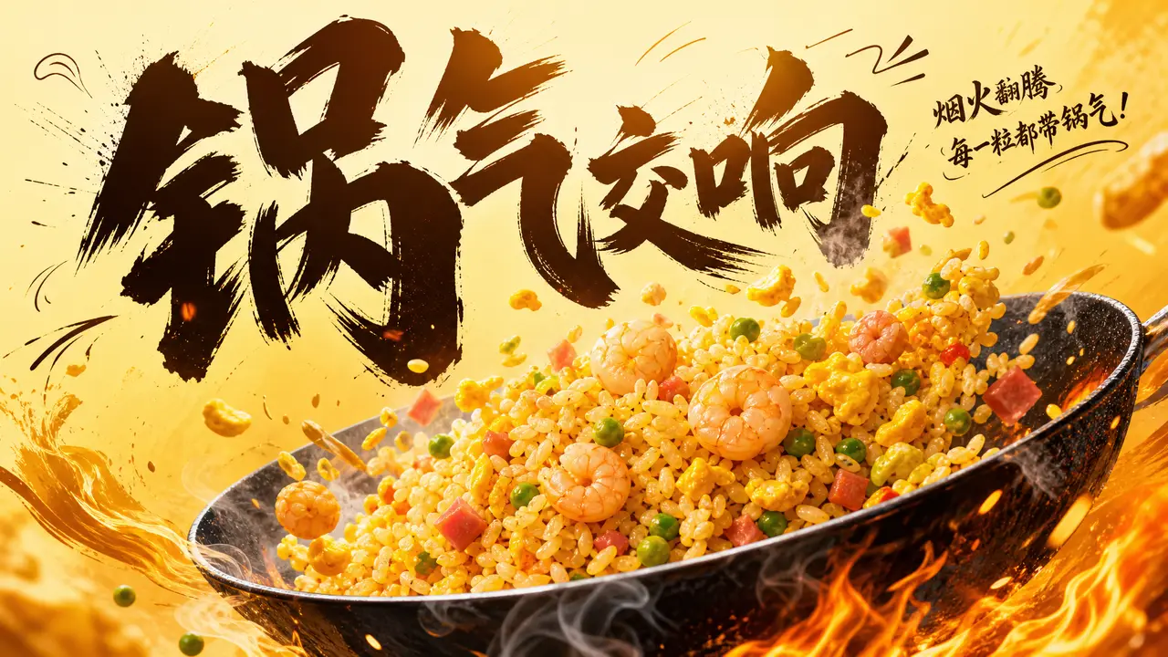 锅气交响 扬州炒饭美食短片