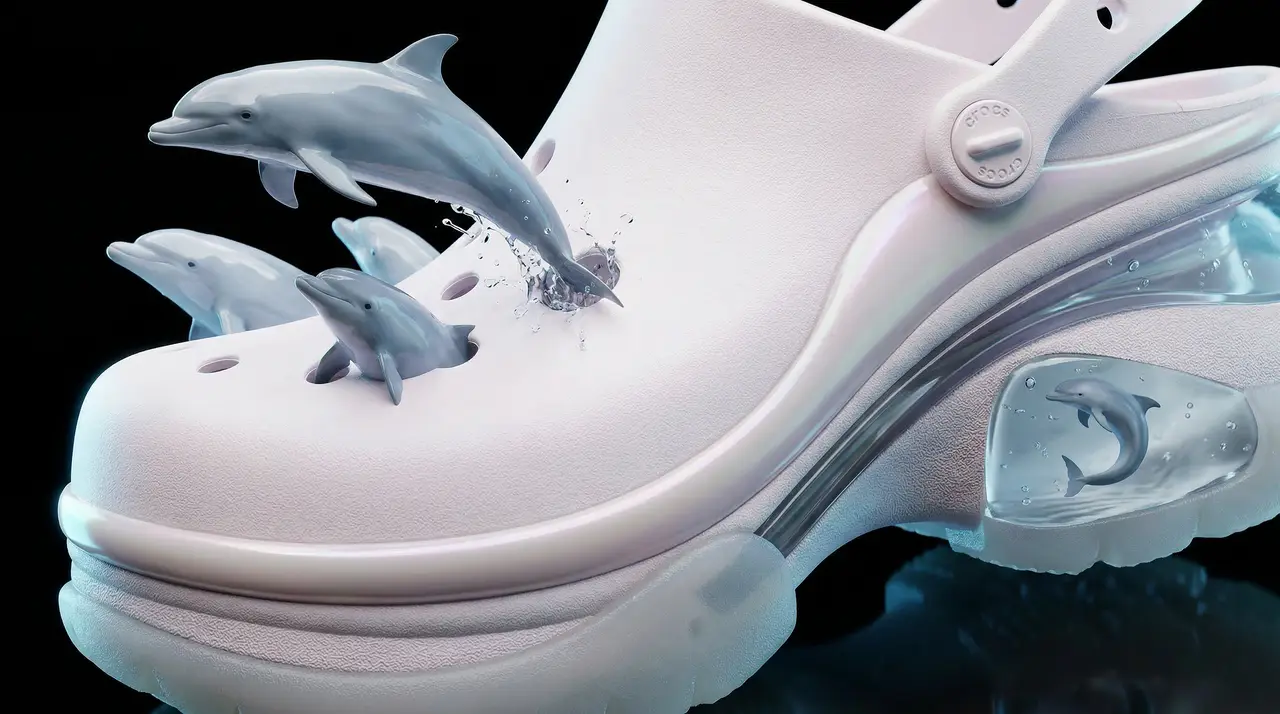 被小海豚🐬带往梦核世界crocs TVC｜图片节点 6