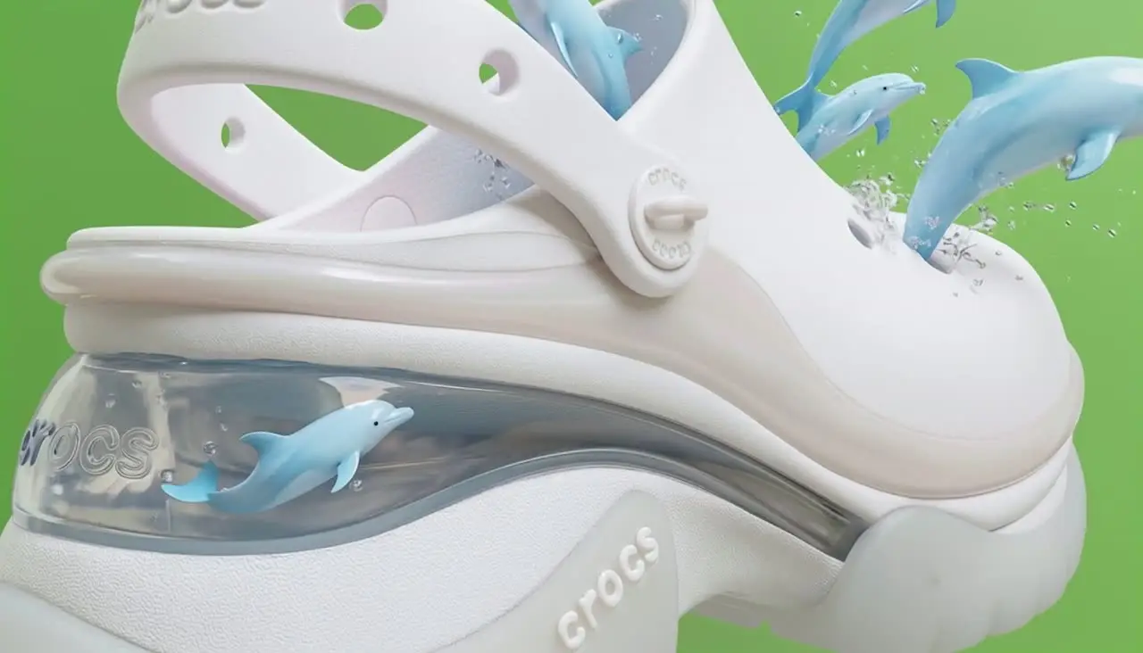 被小海豚🐬带往梦核世界crocs TVC｜视频节点 10