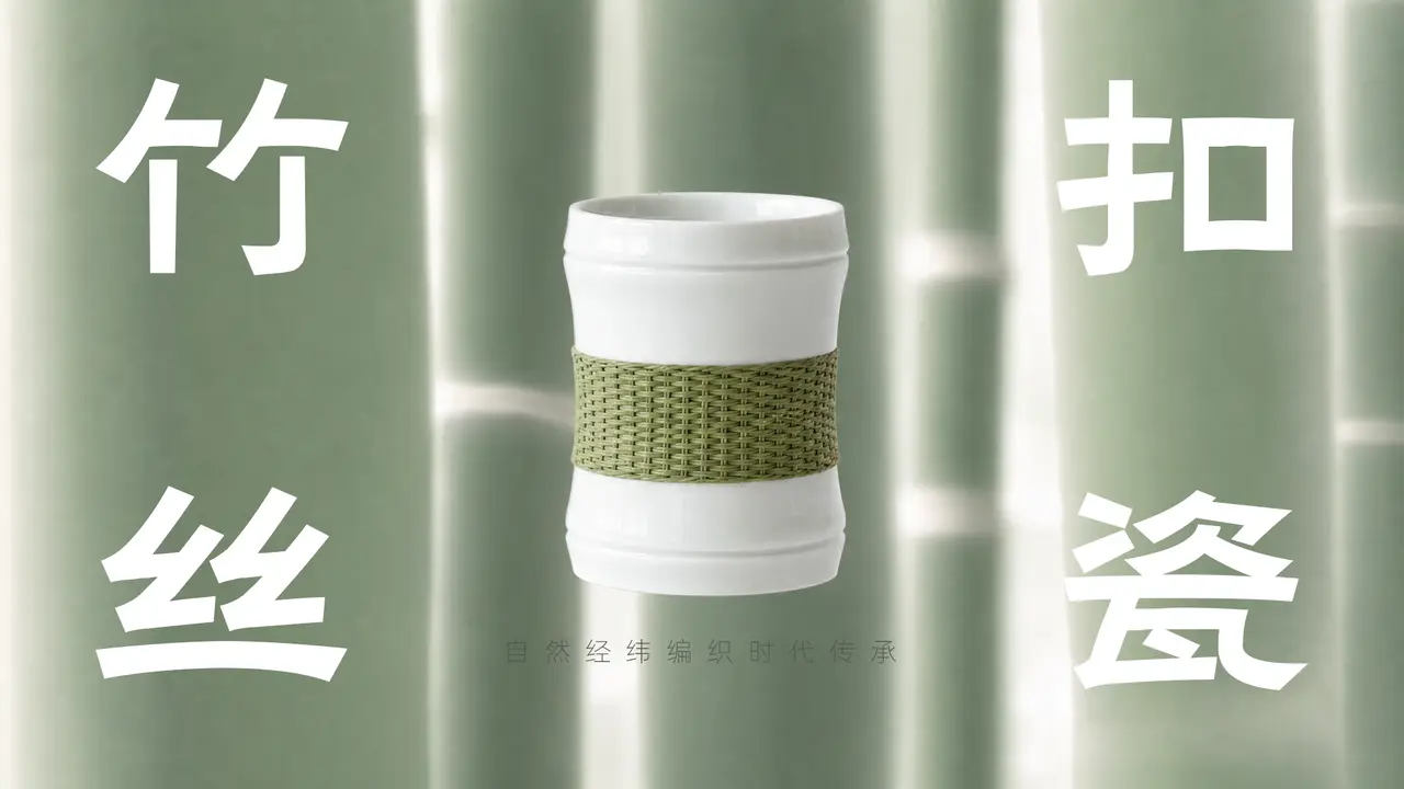 竹丝扣瓷