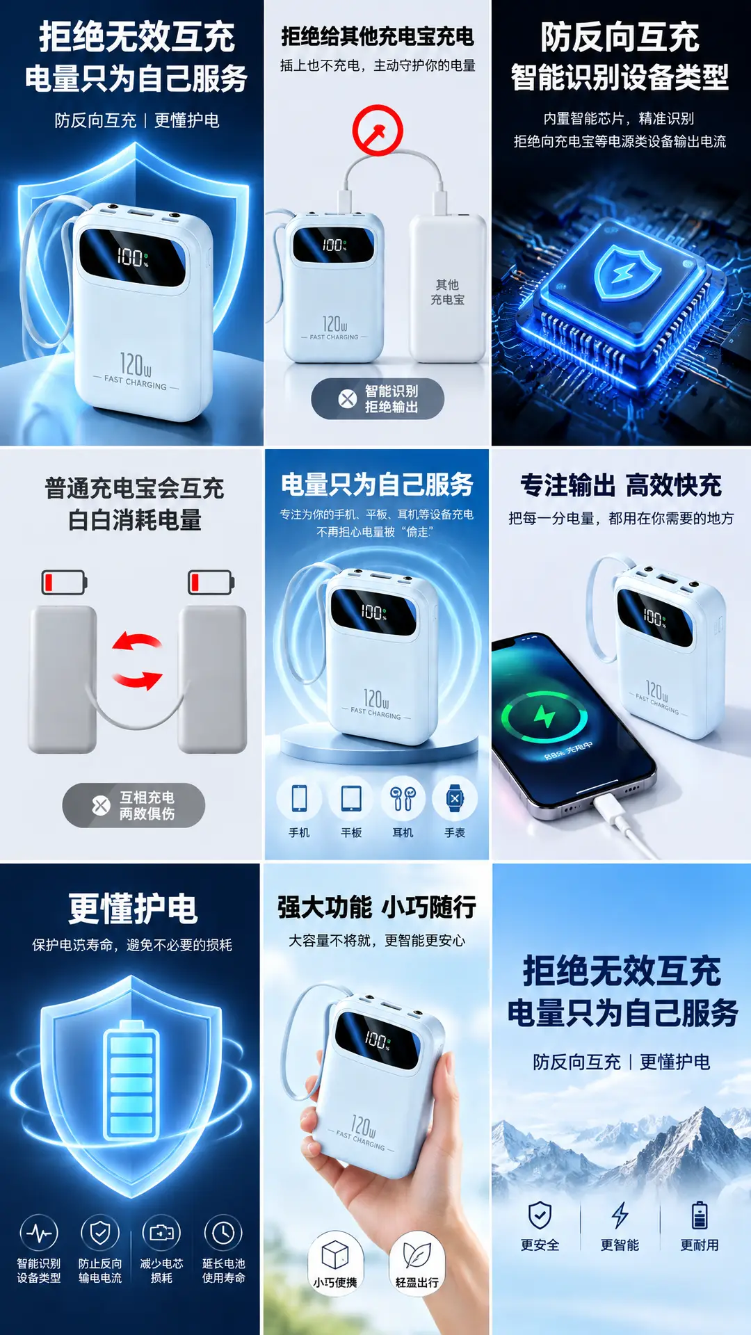 充电宝创意广告｜图片节点 6