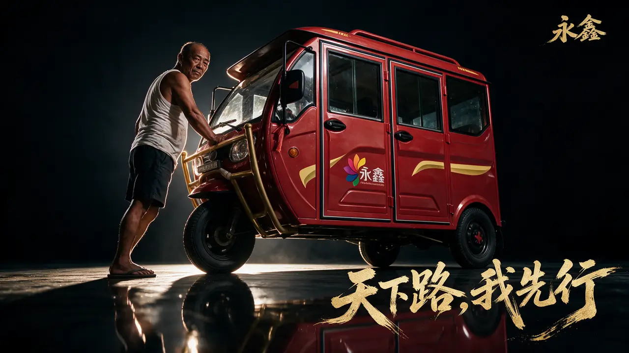 老头乐tvc sd2.5制作|永鑫TVC毛笔文案海报-横版16:9