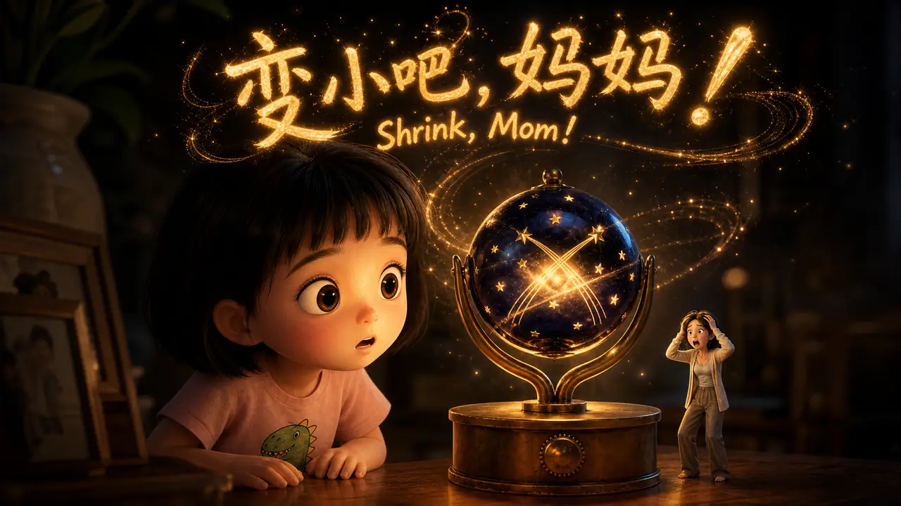 缩小吧,妈妈!