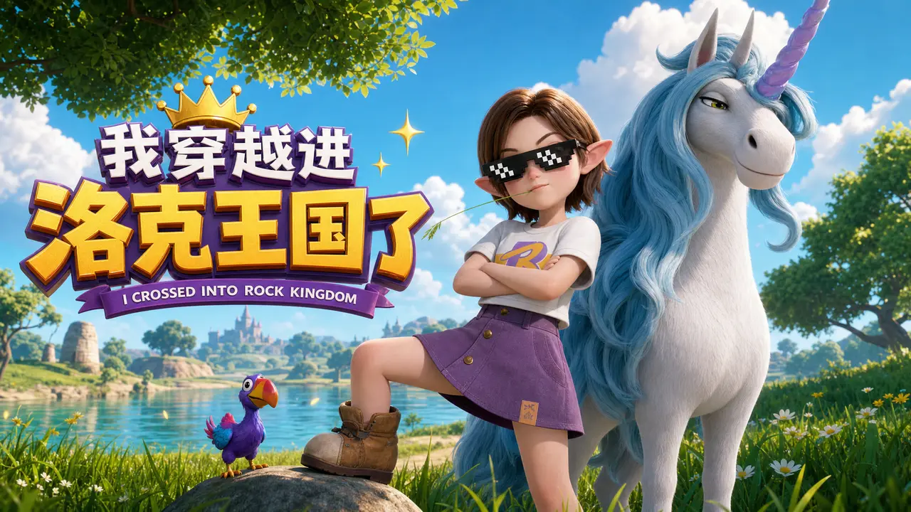 我穿进洛克王国了