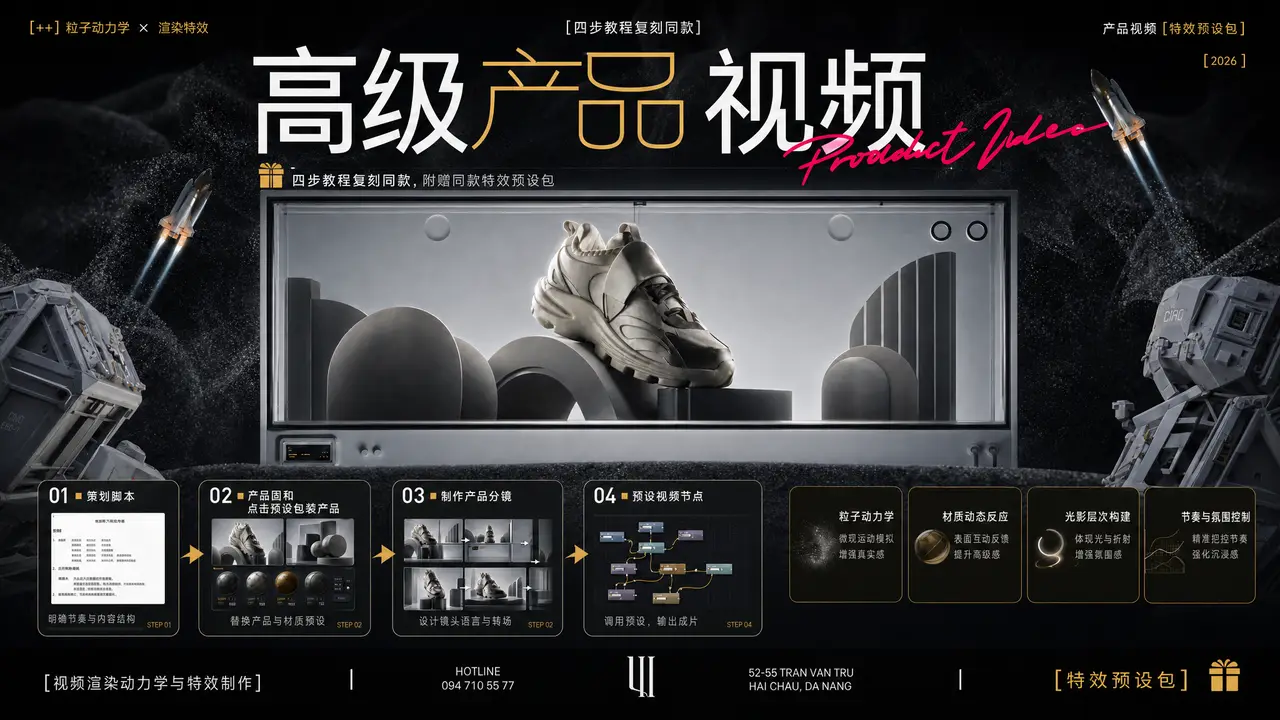 鞋TVC（附特效预设包）
