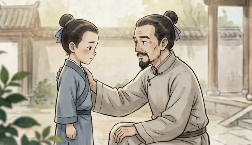 司马光砸缸-教育漫画｜EP001-S005-U003 视频｜先生表扬与群像释然