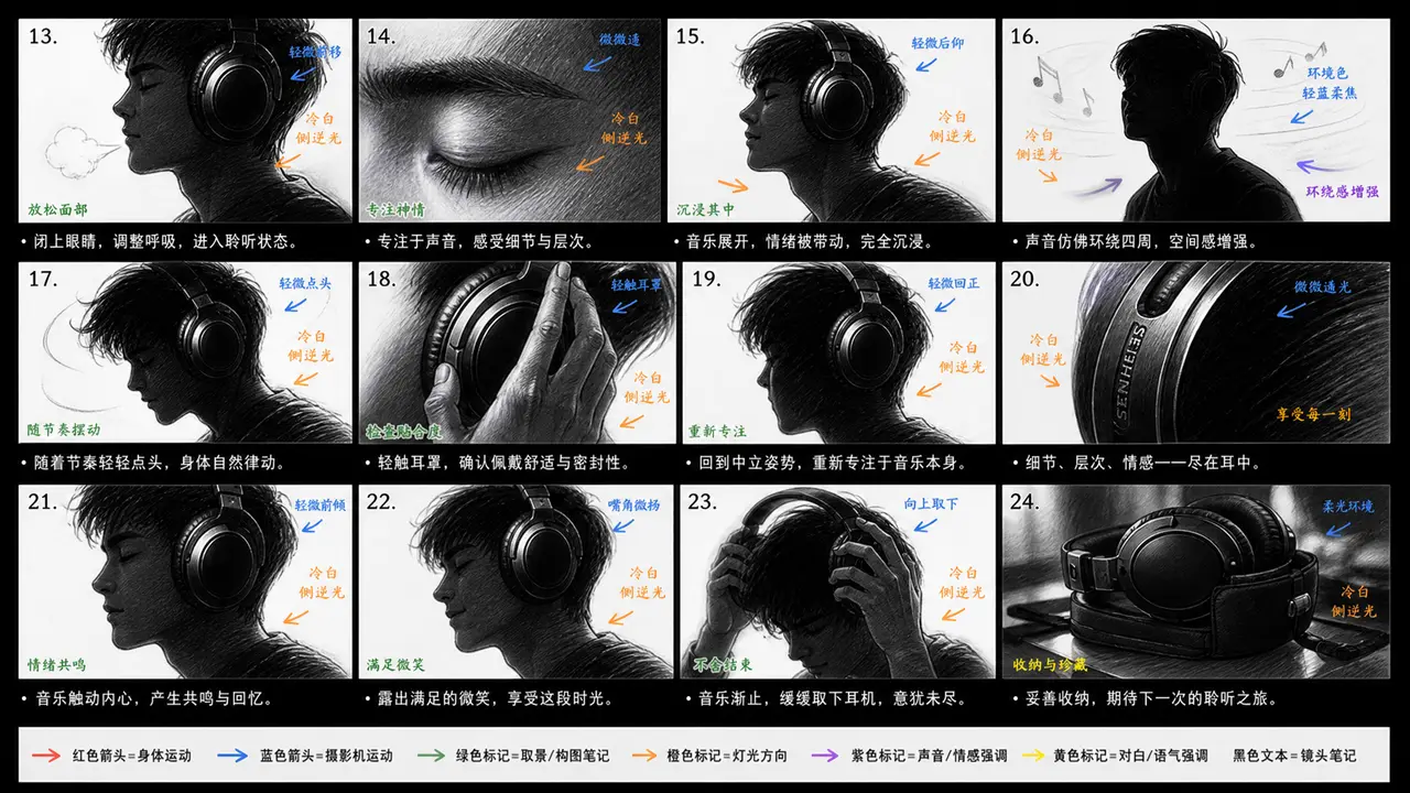 高级感耳机TVC广告｜图片节点 3