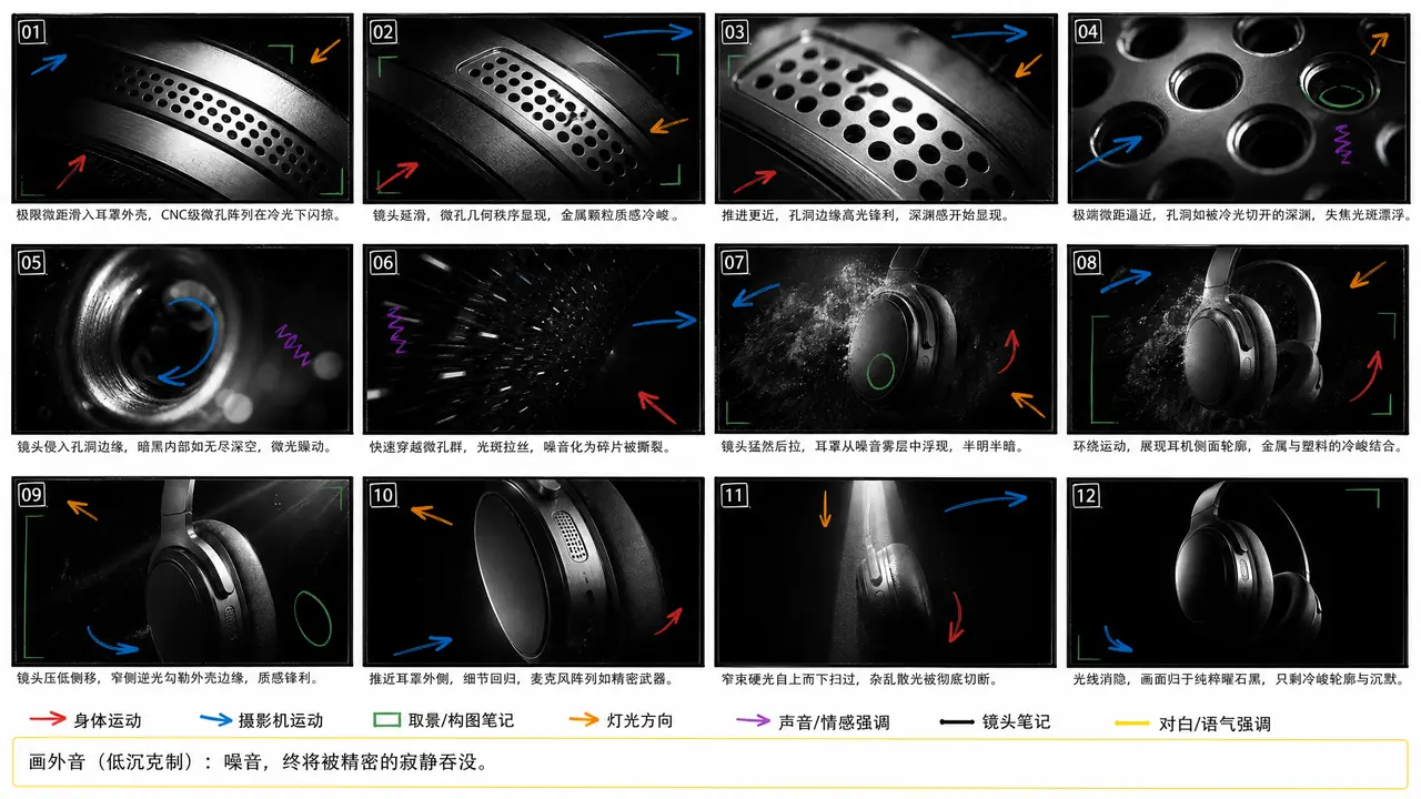 高级感耳机TVC广告｜图片节点 7