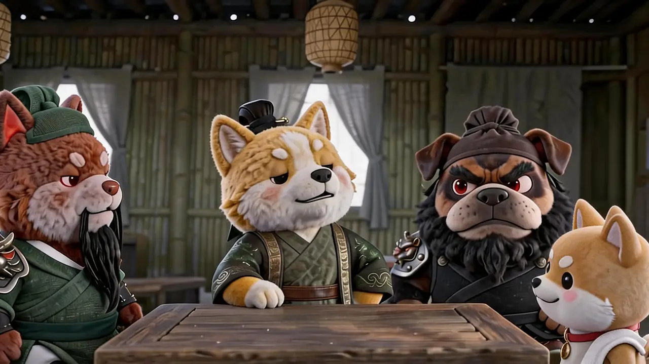 《三国：乱世英犬》之三顾瓜棚 （第二集）｜图片节点 3